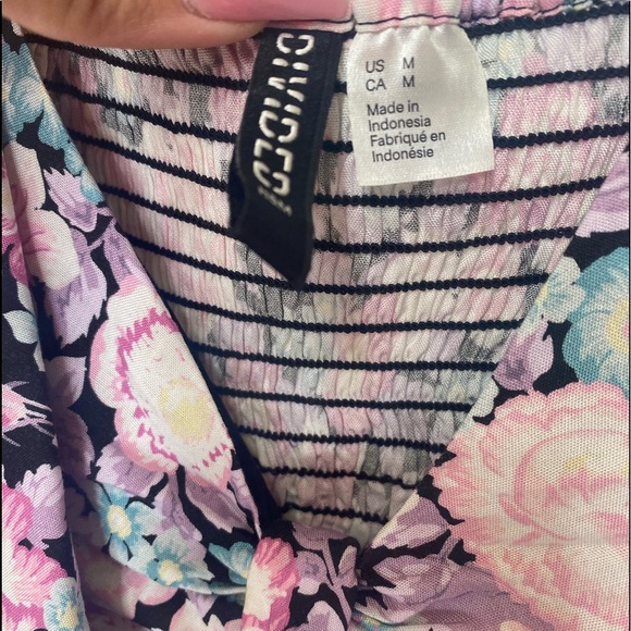 h&m flower crop top - Picture 6 of 6